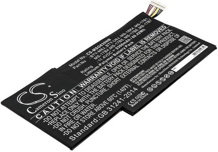Actual product image NoName Battery for Msi GS63 7RE Stealth Pro etc