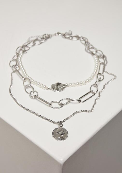 Immagine prodotto Urban Classics Collana a strati Ocean (30% di zinco, 20% di plastica, 50% di ferro)