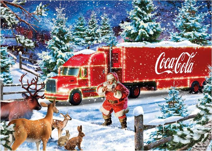 Actual product image Schmidt Spiele Coca Cola Christmas Truck 1000 pieces (1000 pieces)