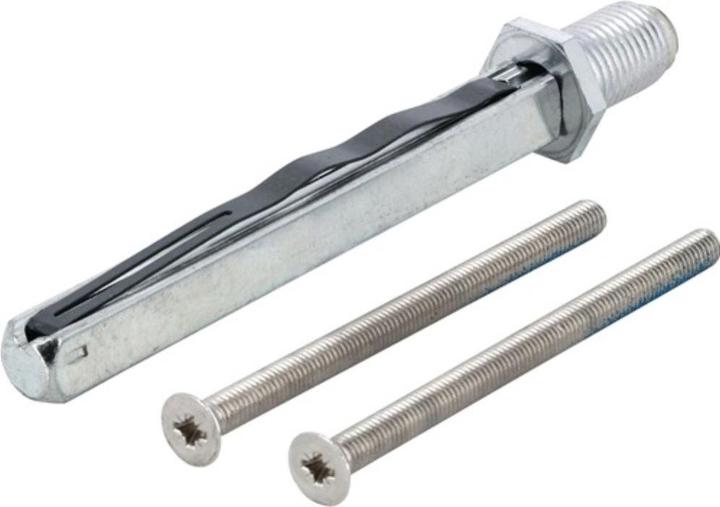 Hoppe Befestigungsset Sertos® FS-K/G 65-70 mm M5 x 75 Vierkant 9 x 90 mm