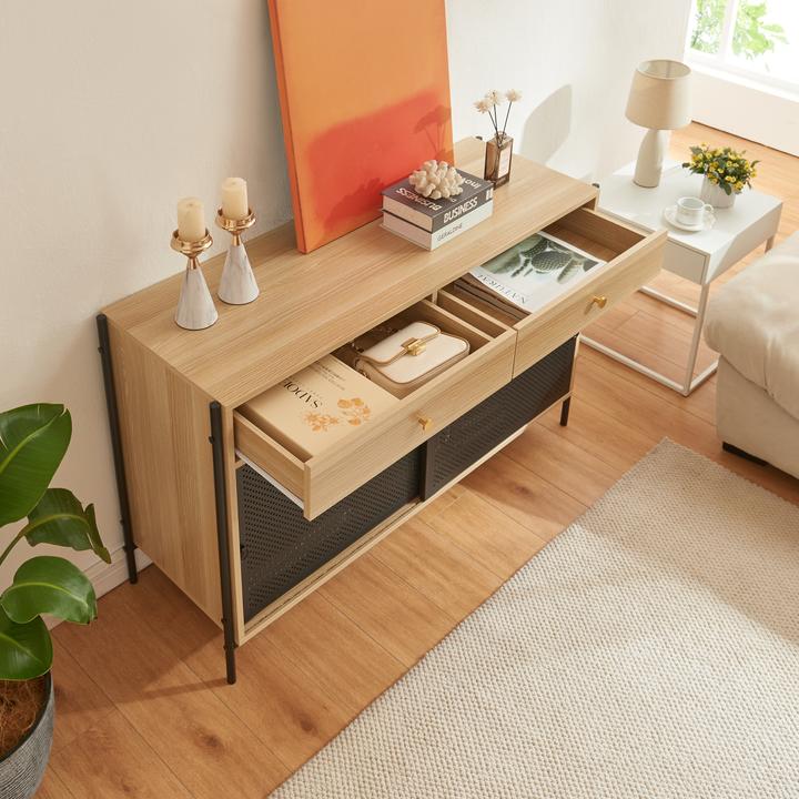 Actual product image En.Casa Stryn (120 x 40 x 75 cm)