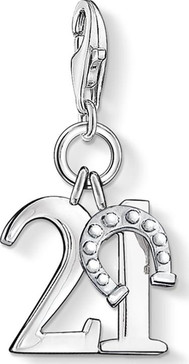 Actual product image Thomas Sabo Charm pendant lucky number 21 (Silver)