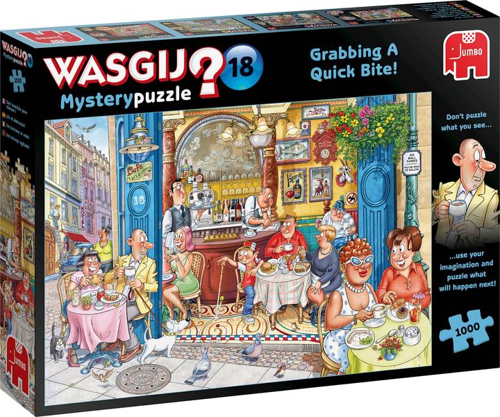Jumbo Puzzle Vassily Mystère 18 (1000 pièces)