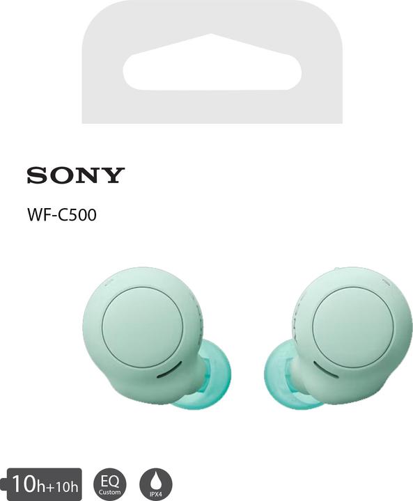 Immagine prodotto Sony WF-C500 (Nessuna soppressione del rumore, 10 h, Senza fili)