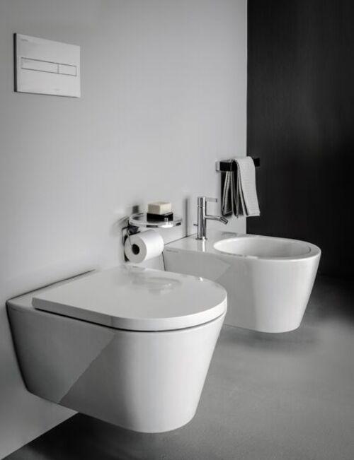 Image du produit Laufen Bidet mural KARTELL 1 trou de robinetterie blanc LCC