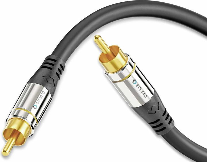 Produktbild Sonero Audio-Kabel Cinch - Cinch 5 m (5 m, Koaxial)