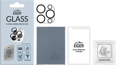 Actual product image Eiger Mountain Glass Lens (1 Piece, Apple iPhone 13 Pro Max)