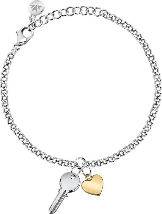 Morellato Passioni Br. Steel+Yg Stone (19 cm, Edelstahl)
