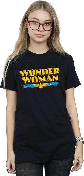 Image du produit - T-shirt WONDER WOMAN TEXT LOGO - Femme (XXL)