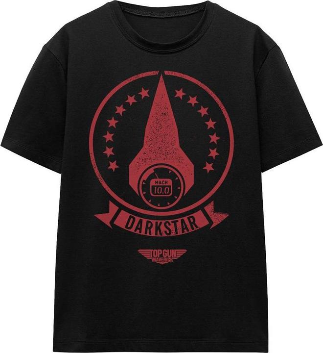 Actual product image Top Gun Unisex Adult Darkstar Logo T-Shirt (XL)