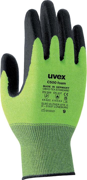 Uvex Safety Schnittschutzhandschuh C500 foam (11)