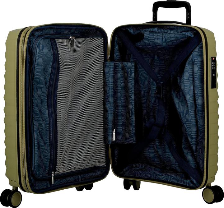 Produktbild Jump Xwave 4 Rollen Kabinentrolley 55 cm mit Dehnfalte (35 l, Handgepäck (bis 50l))