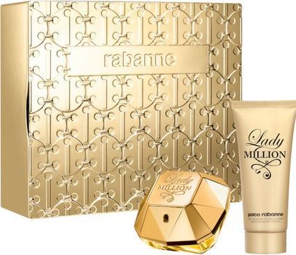 Produktbild Paco Rabanne Lady Million - EDP 80 ml + body lotion 100 ml (Parfum set)
