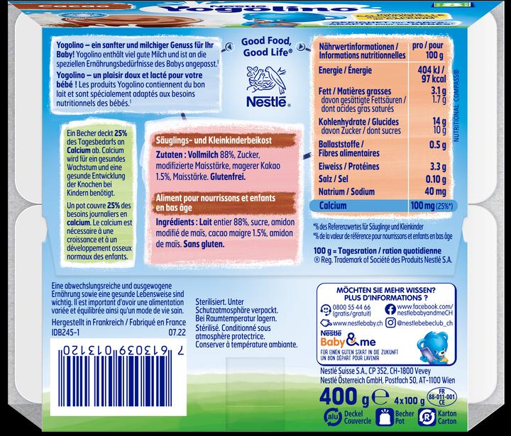 Produktbild Yogolino Cacao (400 g)