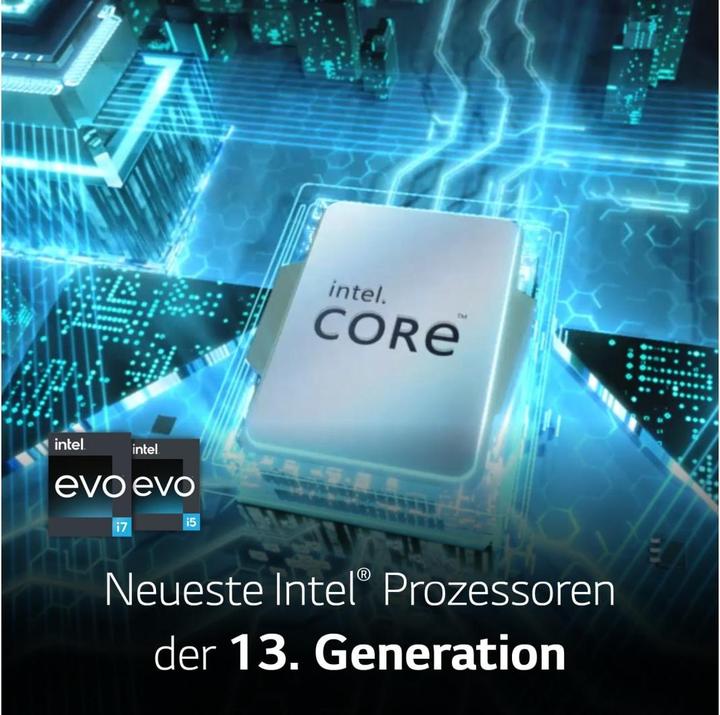 Produktbild LG Gram 17 (17", Intel Core i7-1360P, 16 GB, 1000 GB, DE)