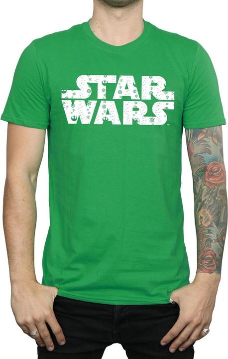 Produktbild Star Wars Christmas Logo TShirt (S)