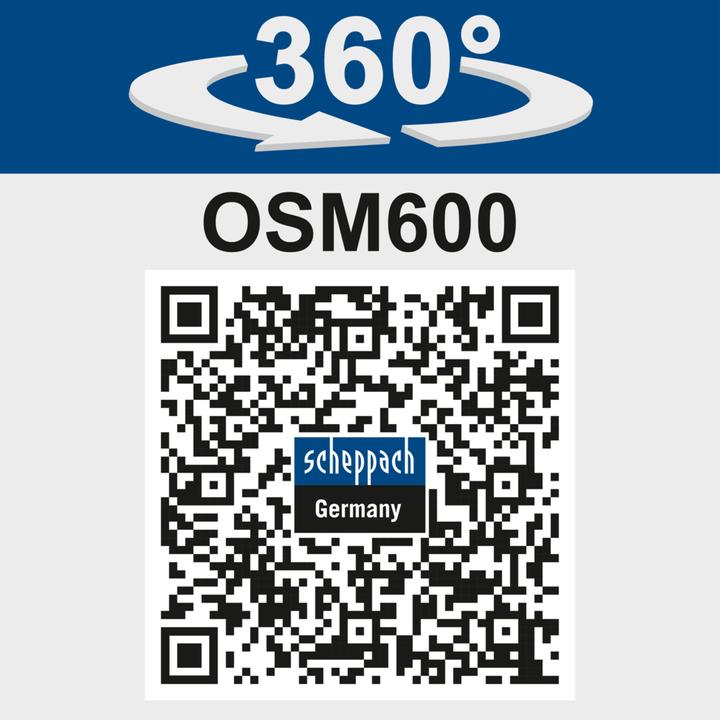 Immagine prodotto Scheppach OSM600 Levigatrice per bordi, nastri e mandrini oscillante 220-240V 50Hz (Smerigliatrice, 450 W)