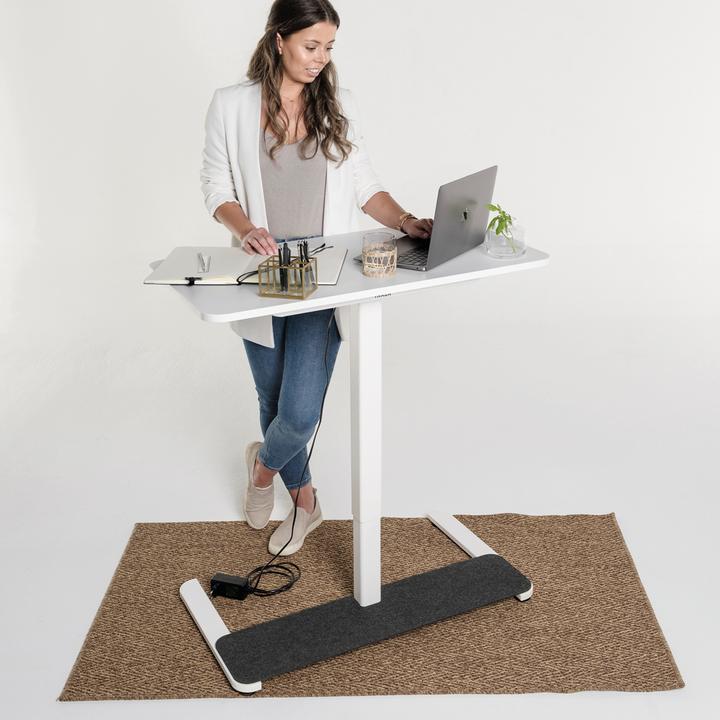 Produktbild Yaasa Desk One - Dunkelgrau/Schwarz (91 x 51 cm)