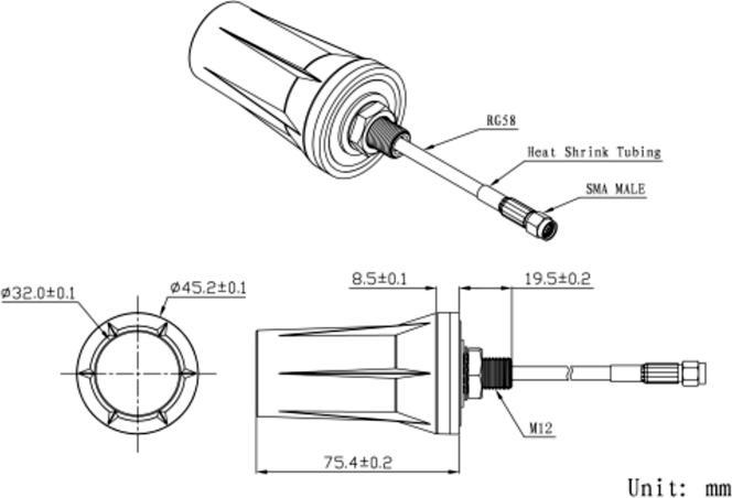 Immagine prodotto Delock Antenna radio ISM (2 dB, Cavi antenna)