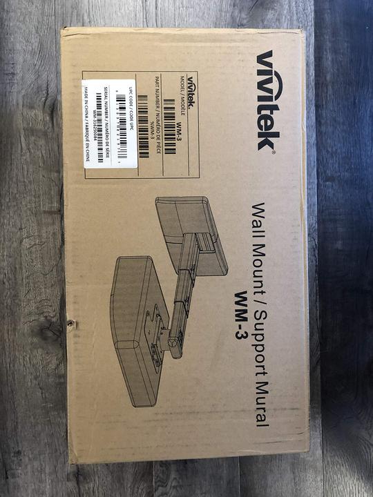 Produktbild vivitek Wallmount WM-3 - Mount for easier Installation of D75X Series WXGA and FHD (Wand)