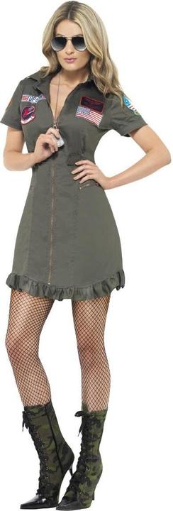 Actual product image Top Gun Womens/Ladies Deluxe Costume Set (L)