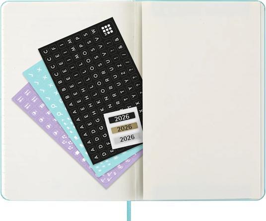 Actual product image Moleskine 12 Month Weekly Note Calendar 2024, Large/A5, Sand Brown (A5, Hardcover, English)