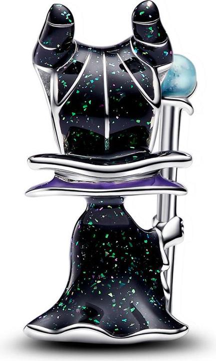 Pandora Dinsey Maleficent Charm (Silber 925, Emaille)