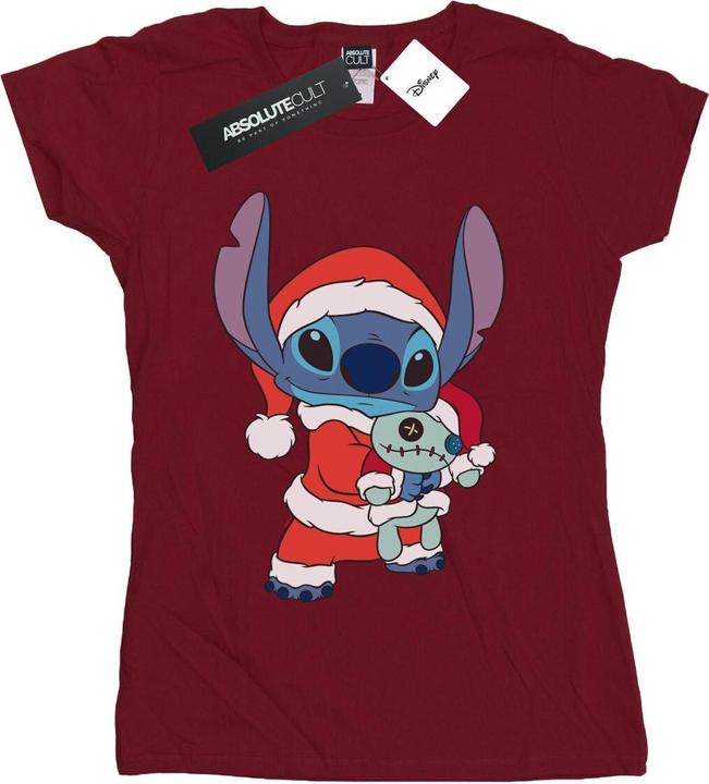 Disney Lilo And Stitch Stitch Christmas TShirt (XXL)