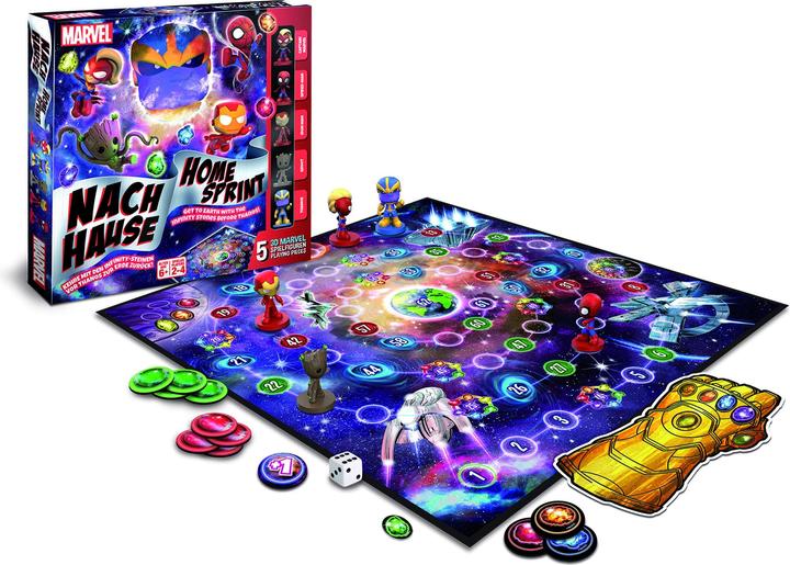 Image du produit ASS Altenburg C75840390 - Disney Marvel - Accueil / Jeu de l'oie, de 6 ans, 2-4 joueurs (Allemand)
