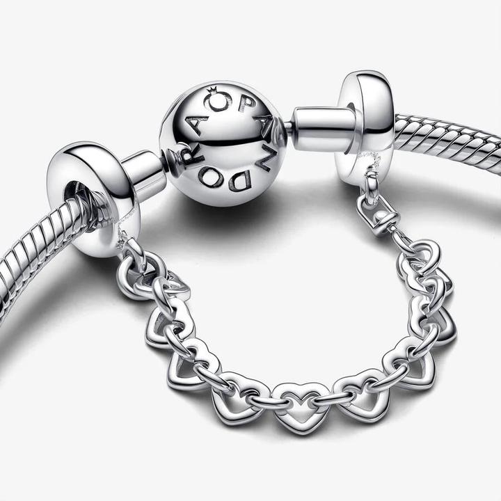 Image du produit Pandora Verbundene Herzen Komfortkette (Argent sterling)