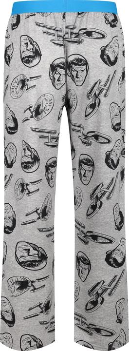 Immagine prodotto Recovered Star Trek Character and Ships Grey Marl Pantoloni da salotto S (S)