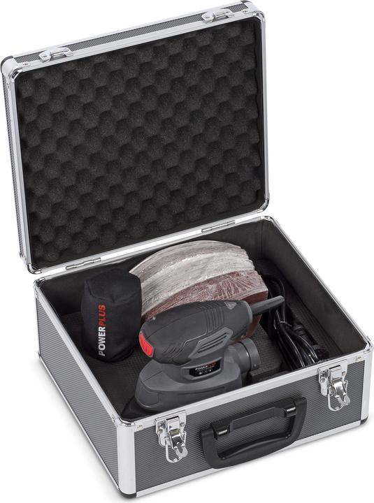 Image du produit Powerplus Ponceuse Multi 140W - 100 Acc. (Plateau de ponçage triangulaire, 140 W)