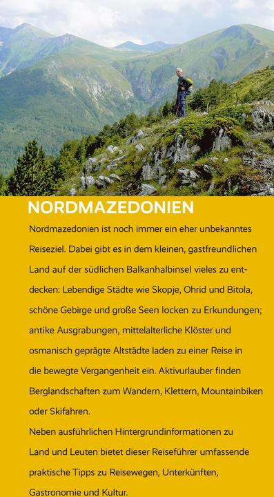 Produktbild Reiseführer Nordmazedonien (Deutsch, Markus Bingel, 2025)