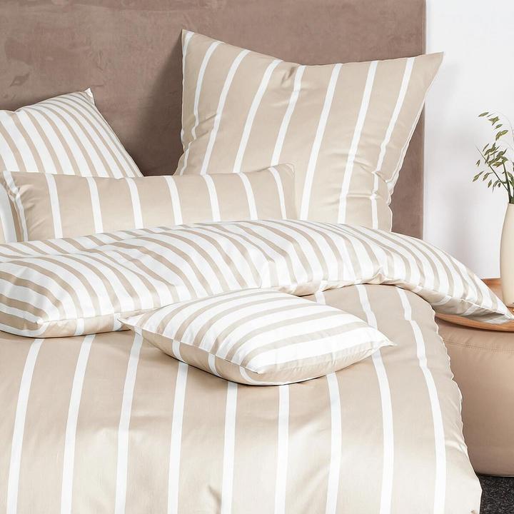 Produktbild Janine Mako-Satin Bettwäsche modern classic (Kopfkissenbezug, 40 x 80 cm)
