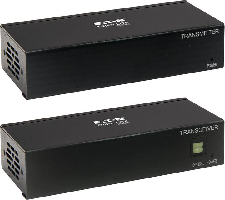 Eaton DisplayPort over Cat6 Extender Kit Transmitter and Receiver with Repeater 4K 4:4:4 P (HDMI, 6.24 cm)