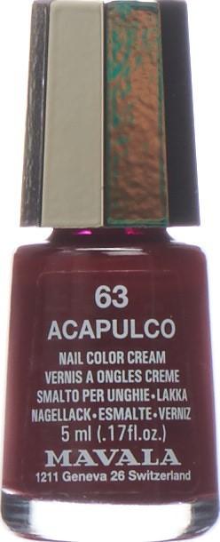 Actual product image Mavala Mini Colour's nail polish (63 Acapulco, Colour paint)