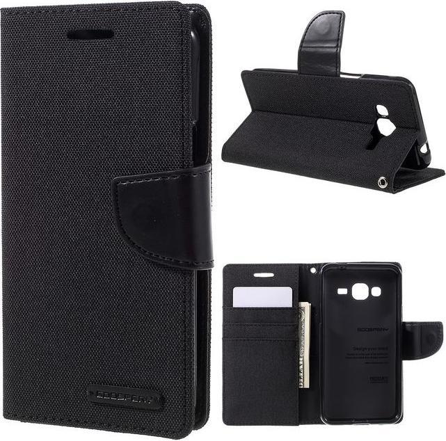Actual product image Goospery Canvas Diary Series (Samsung Galaxy J3 (2016))