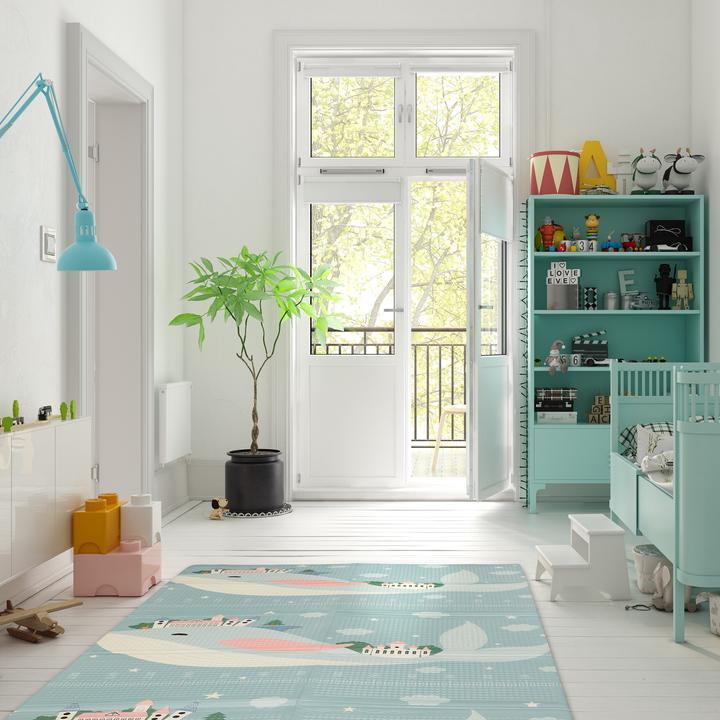 Actual product image Relaxdays Play mat (195 x 146 x 1 cm)