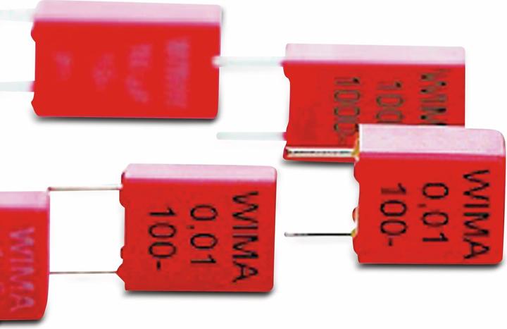 Actual product image WIMA Film capacitor, MKS2B044701K00KSSD, 4.7UF, 50V