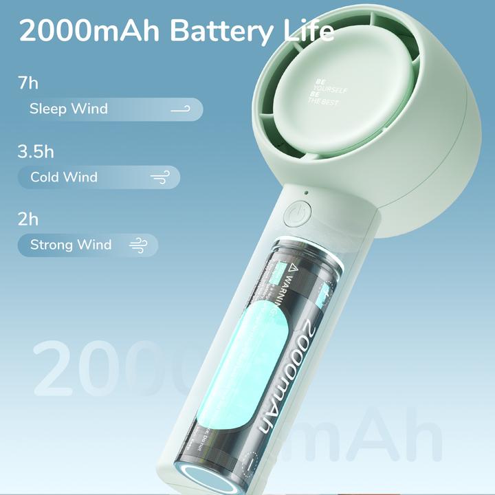 Produktbild Jisulife Handheld Fan Life5(2000nAh) green
