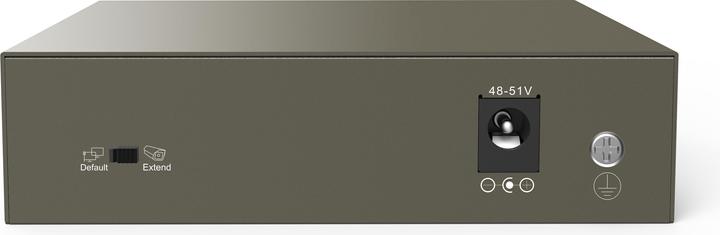 Actual product image Tenda 5-Port FE TEF1105-4-63W 58W (4x PoE) (5 Ports)