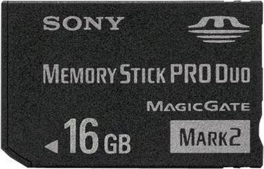 Sony Memory Stick Pro Duo (16 GB, Memory Stick Duo)