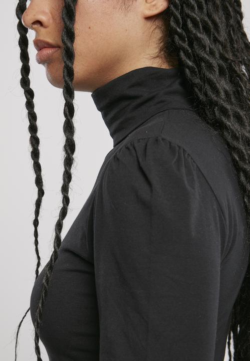 Produktbild Urban Classics Ladies Puffer Sleeve Turtleneck L/S (XS)