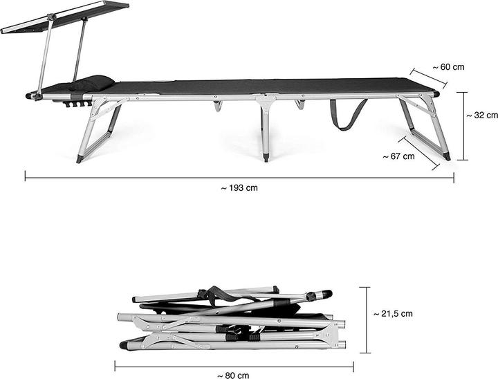 Produktbild Park Alley Garteliege (19.30 cm)