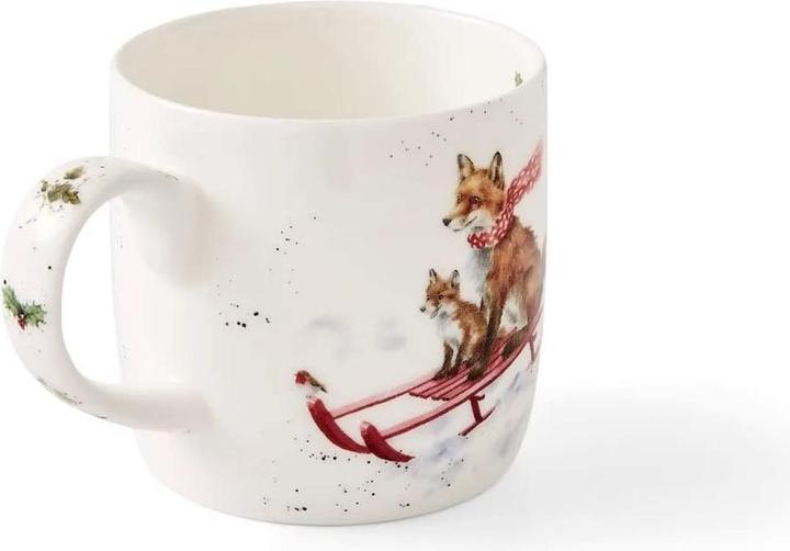 Produktbild Wrendale Design Tasse - Sleigh Ride (Fox) EU (300 ml, 1 x)