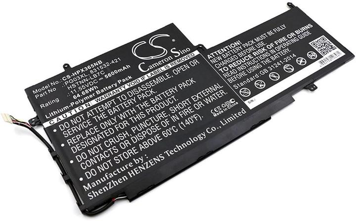 Produktbild NoName Battery for HP Spectre X360 15 etc (4 Zellen)