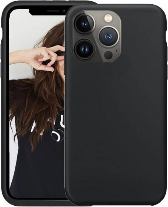 Produktbild Jaym Premium Silikonhülle, Schwarz Series (Apple iPhone 13 Pro)