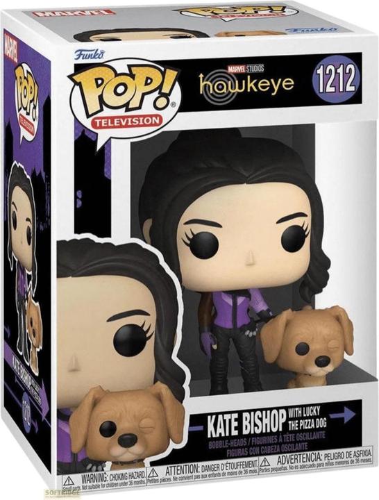 Image du produit Funko Pop! Marvel Hawkeye : Kate Bishop w/ Dog (1212)