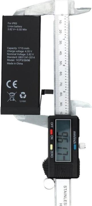 Actual product image Clappio iPhone 616-00036 1715 mAh battery
