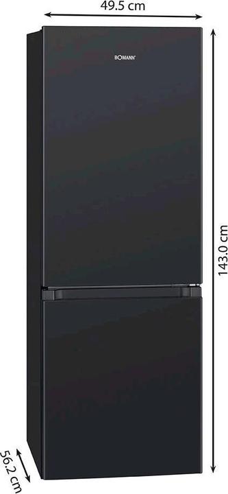 Immagine prodotto Bomann KG 322.1 sw schwarz-glänzend (175 l)